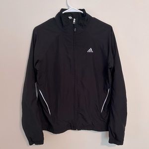 ADIDAS light weight, zip-up, windbreaker